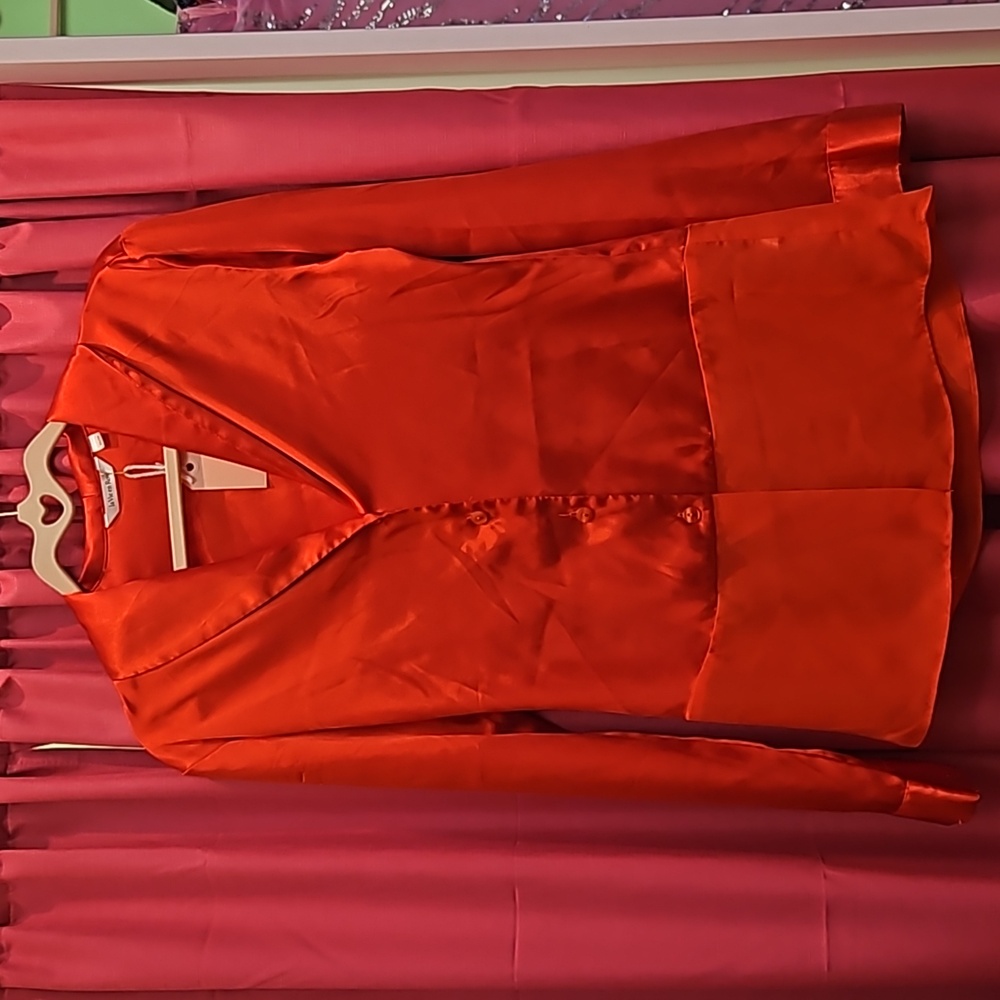 La Vie en Rose Pajama Top